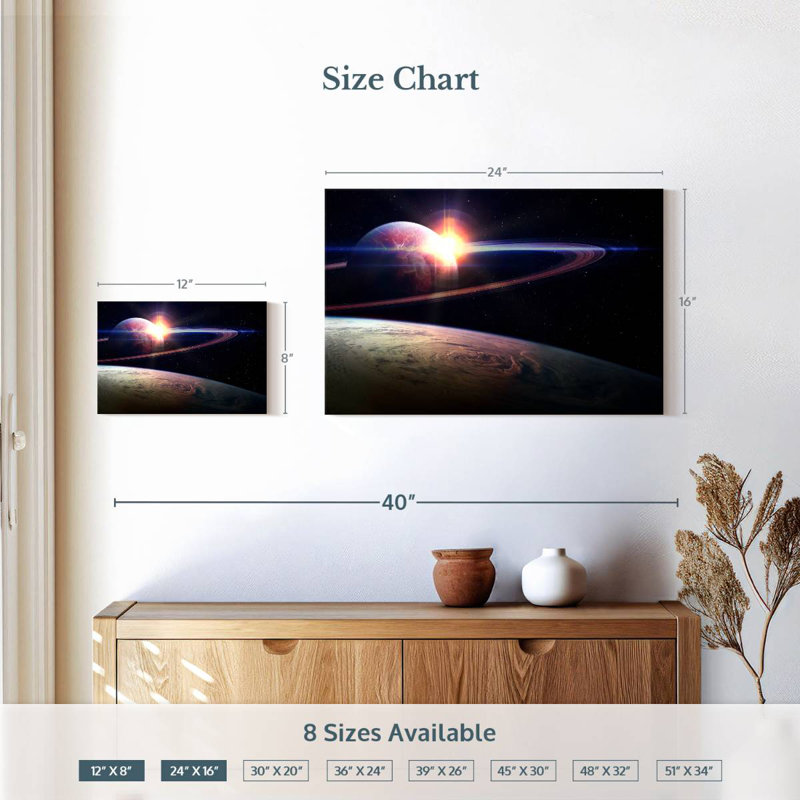 Oberle Sunrise In Vast Space
