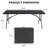 Outdoor Folding Picnic Table