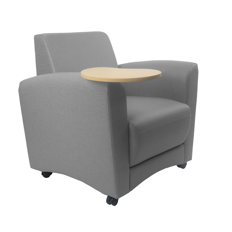 Chaise rembourrée Pro Series, Gris ardoise ardoise / grain d'érable