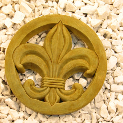 Fleur De Lis Stepping Stone