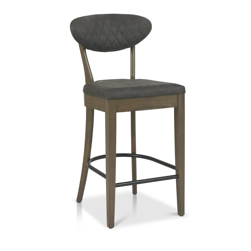 Macintyre Solid Wood Adjustable Height Counter Stool