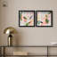 «Blush Boho Minimal Wall Print Shadowbox Pastel Abstract Art» par Art Remedy-115200153-115200150