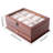 Wood Watch Box Jewelry Box + Drawers