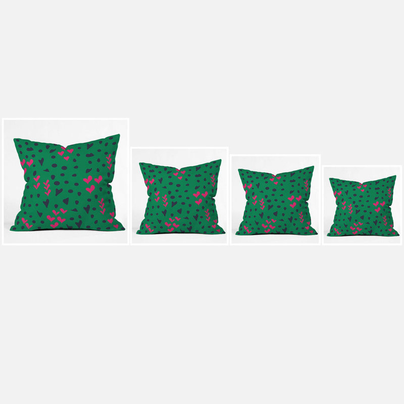 Vy La Animal Love Throw Pillow, 20" x 20"