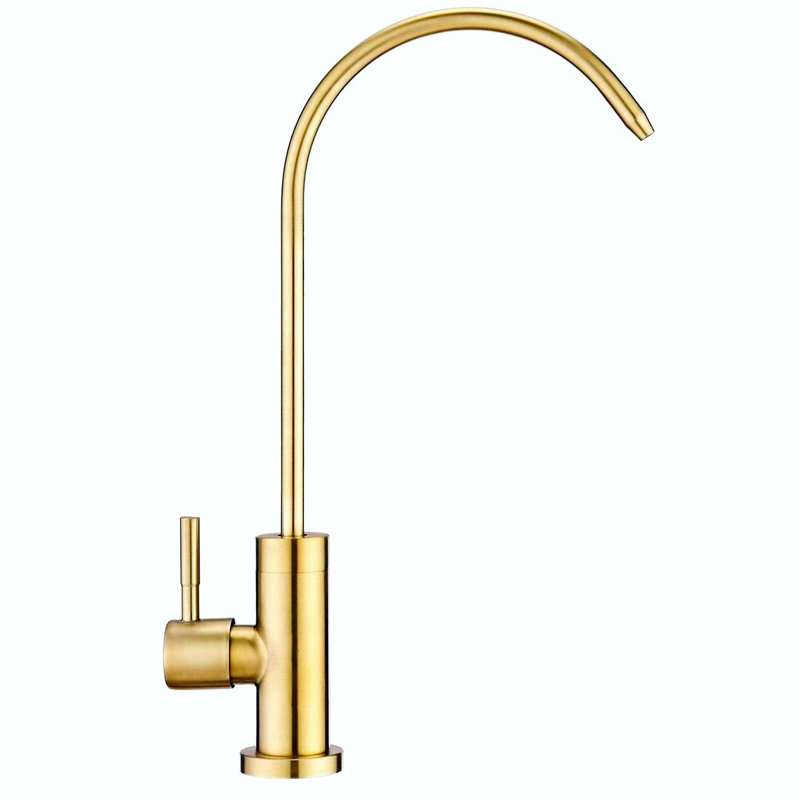 INLE Kitchen Faucet Side Spray, Brushed Gold