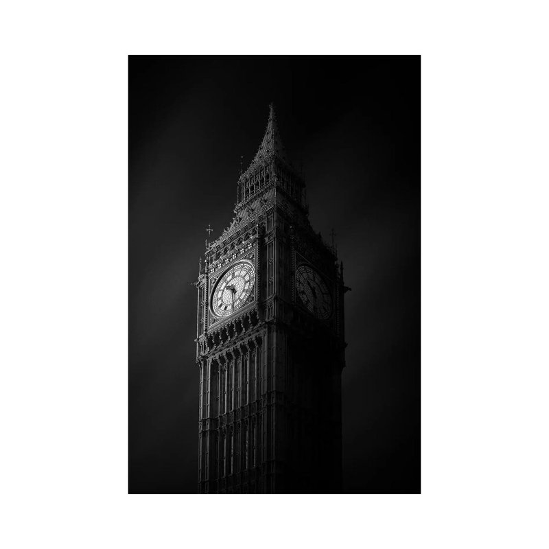 Big Ben I by Sebastien Del Grosso - Wrapped Canvas Print, 20.32 cm H x 30.48 cm W