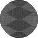 Abdulazeez Irielle Geometric Black Indoor/Outdoor Area Rug