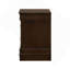 MDF Nightstand With 2 Drawers, Cappuccino