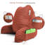Coussin pour le dos-61464053-61464057