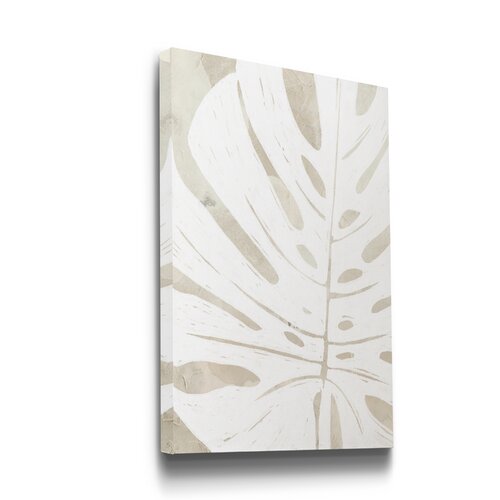 Sand & Stable Linen Tropical Silhouette I On Canvas Print & Reviews ...