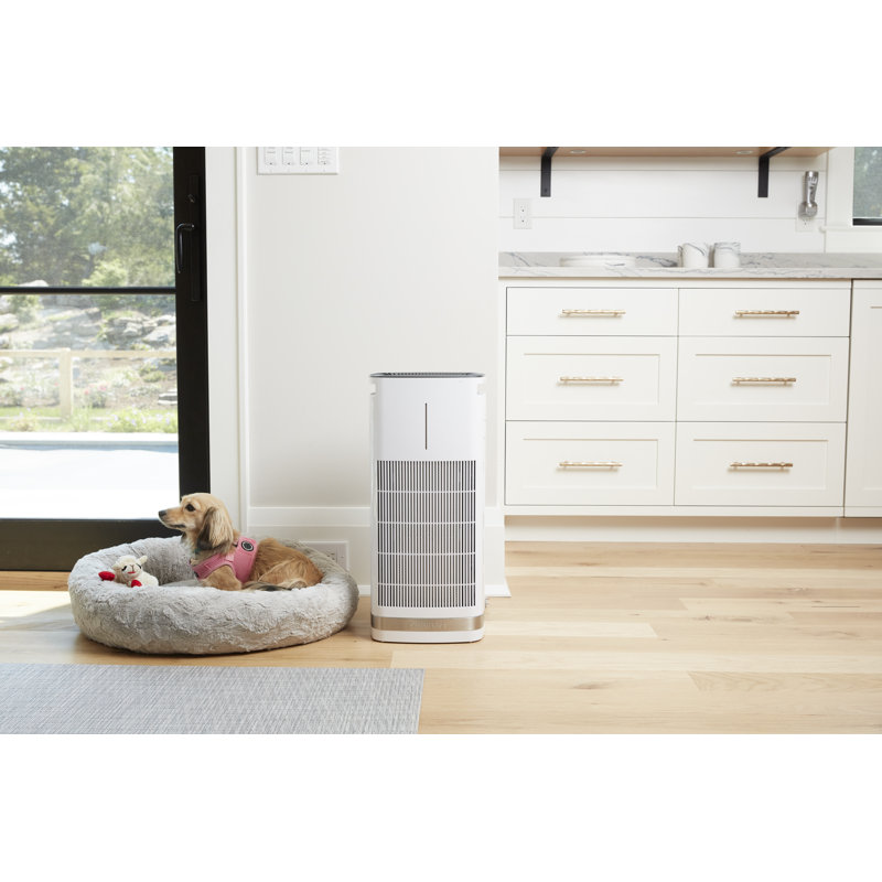 White Energy Star Freestanding HEPA Air Purifier