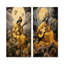 Ensemble de salon Melodious Naradas Travelling Musician - Hindouisme-102575955-102575958