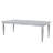 Stanley Willow 72" Extendable Dining Table in Pewter – Modern Farmhouse Dining Table for 6 to 8 People, Solid Wood with Leaf Extension, Rectangular Table for Kitchen or Dining Room-45890801