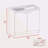 Rectangle 2-Door Utility Sink And Cabinet-823438545