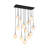 Nightfall 13-Light Linear Pendant - Black