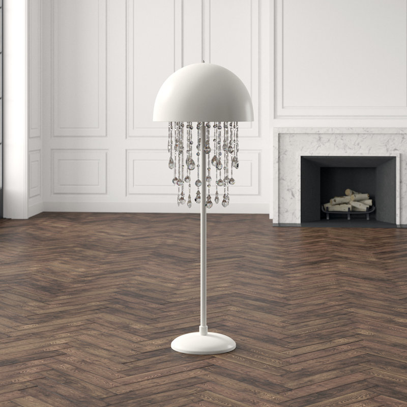 Tracey Boyd Floor Lamp, White