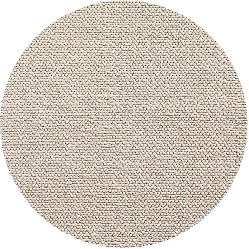 Tapis beige Iqlas, Rond 4 pi