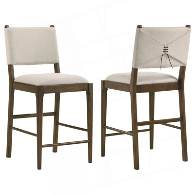 Ensemble de 2 chaises d'appoint Crispin Brown