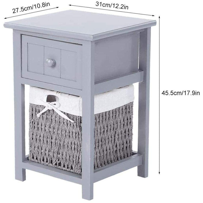Table de bout Tennie, Gris