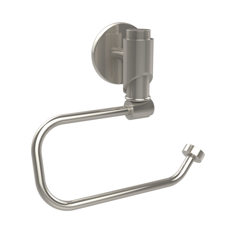 Marnell Wall Mounted Toilet Paper Holder, Polished Nickel