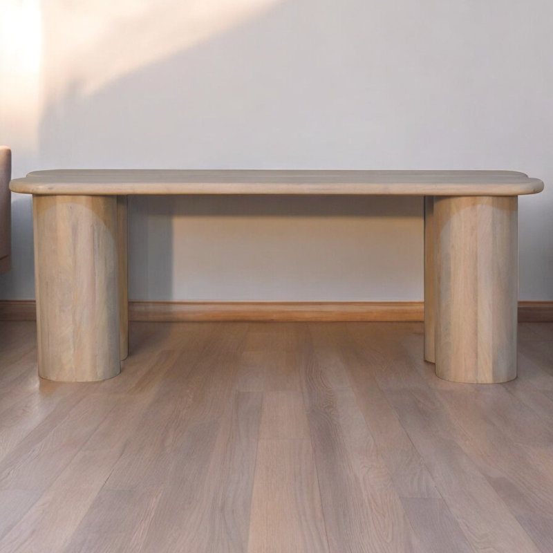 Banc simple en marbre