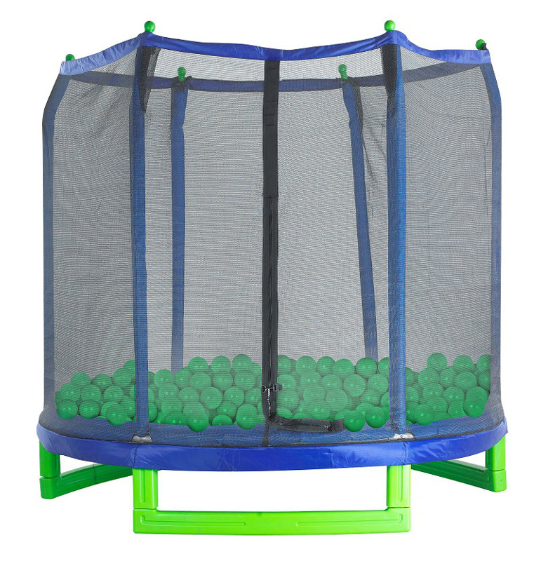 Boules de trampoline en plastique Machrus Upper Bounce Crush Proof, 100, Vert