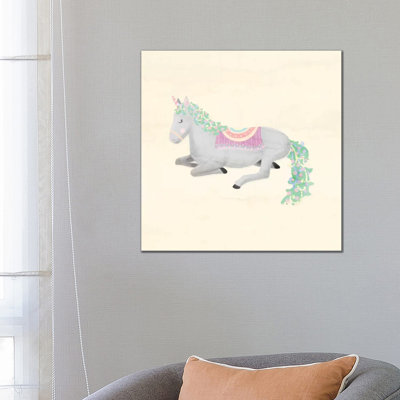 Unicorn Pastel IV by Noonday Design - Wrapped Canvas Gallery-Wrapped Canvas Giclée