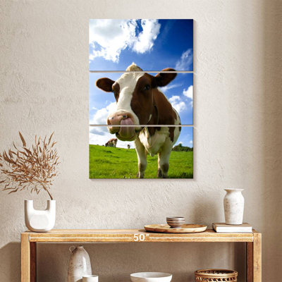 Nécrophage léchant la vache
