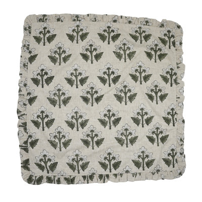Ensemble de 4 serviettes décoratives à la main Fabivine