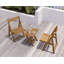 Ensemble de bistro et de table rectangulaire pliable avec ensemble de chaises et table rectangulaire-1402774880