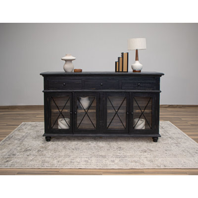 Bonner 3 Drawer 4 Door Sideboard