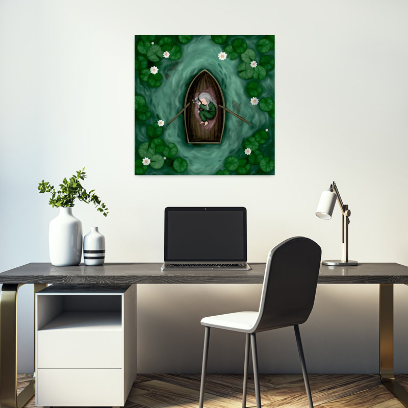 Contemporary Art Contemporary Wall Art, 18" H x 18" W