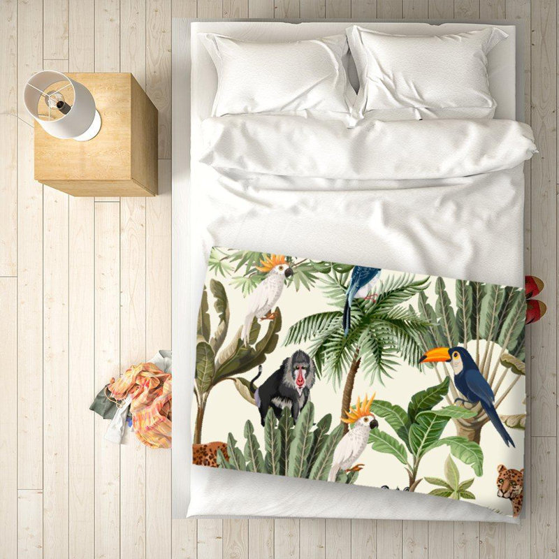 Fidelia Plain Weave / Muslin Throw Blanket