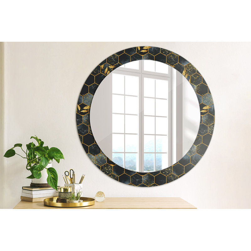 Huldar Glass Flat Wall Mirror