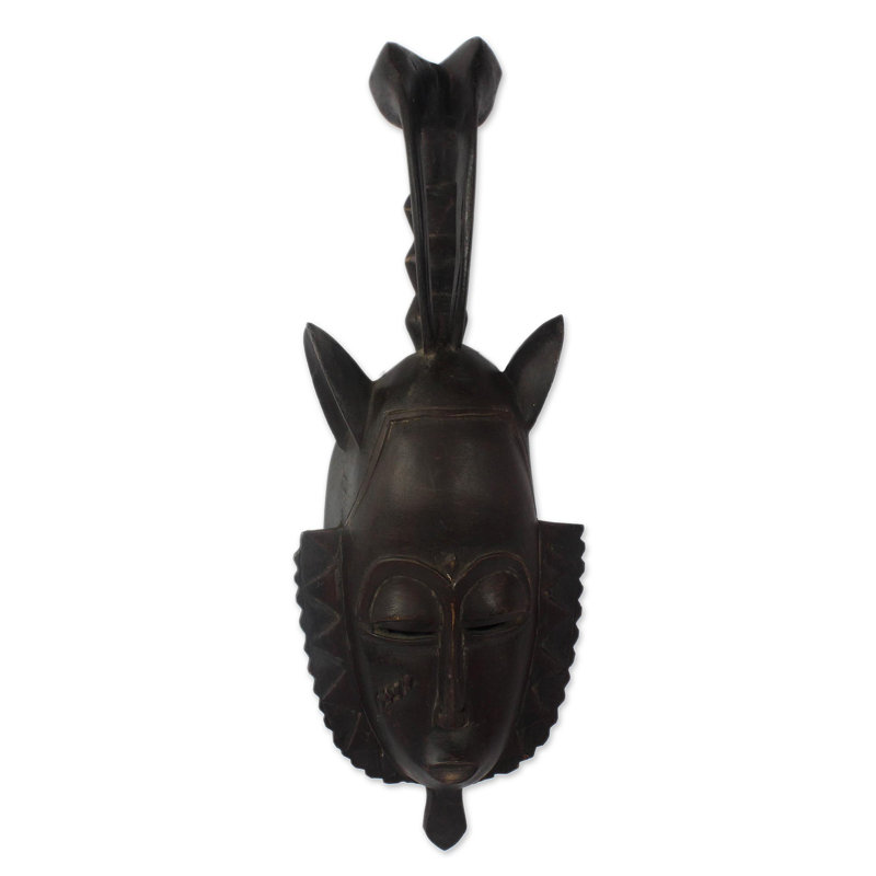 Ivoirian Handmade Solid Wood Wall Decor