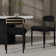 Faux Marble Dining Set, Modern Dining Table And Chair Set For 6