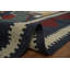 Tapis turc à motif géométrique kilim 9 x 11