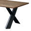 Metal Base Dining Table