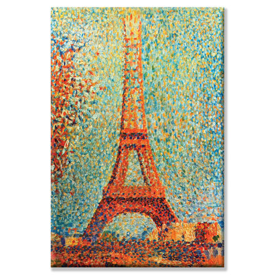La Tour Eiffel, reproduction d'art sur toile tendue