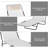 Outsunny Folding Chaise Lounge Chair, Pool Sun Tanning Chair, Outdoor Lounge Chair With Reclining Back, Breathable Mesh Seat, Headrest For Beach, Yard, Patio, Cream White-364893104