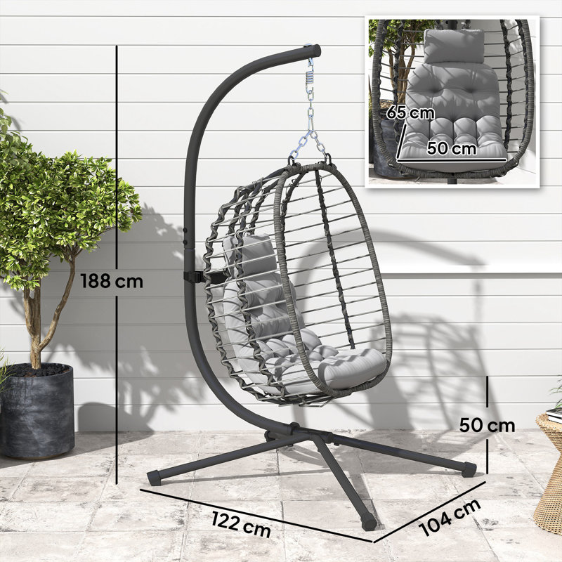 Rattan Swing Chair