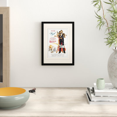 Octopussy One Sheet 1 Piece Single Picture Frame Wall Art