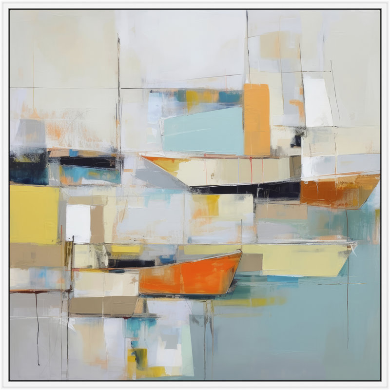 Harbor Mosaic 1, 47" H x 47" W
