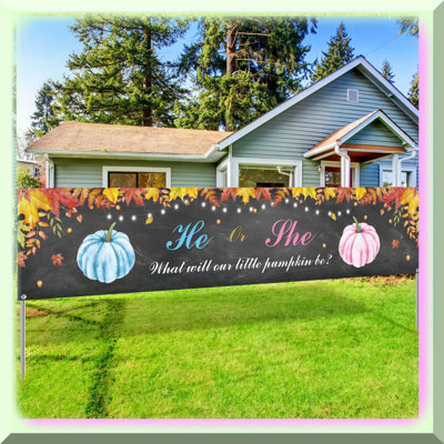 Autumn Harvest Disposable Tablecloth Set 54x108 Inches
