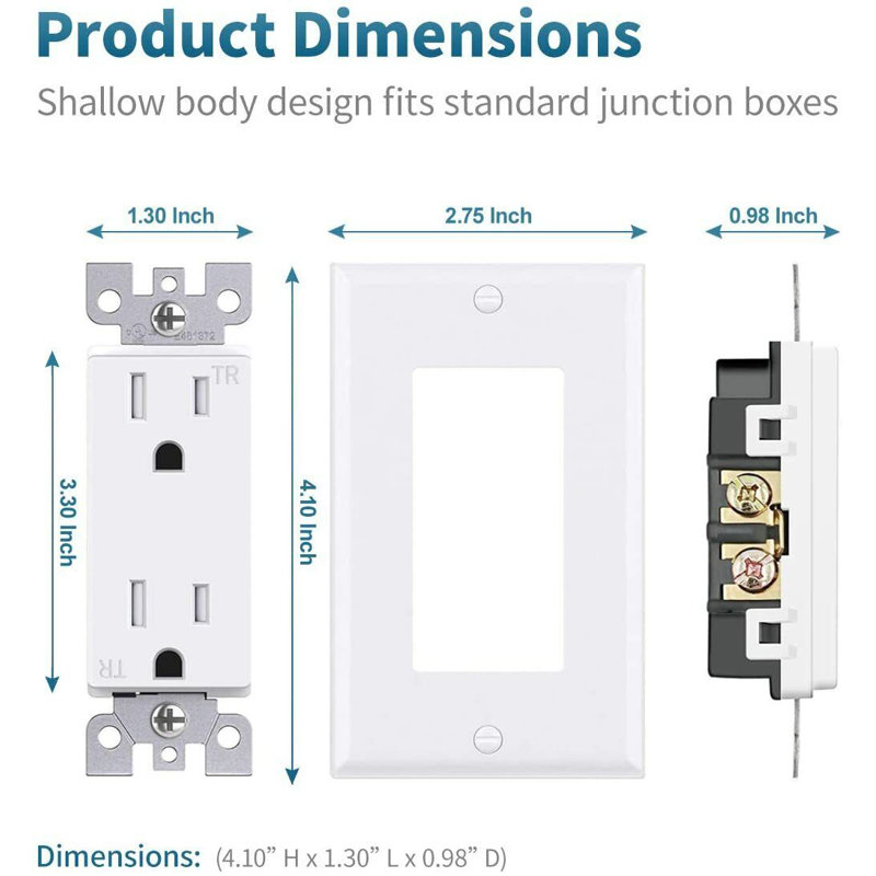15 Tamper Resistant Outlet