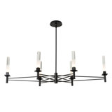 Truss 6-Arm Linear Chandelier