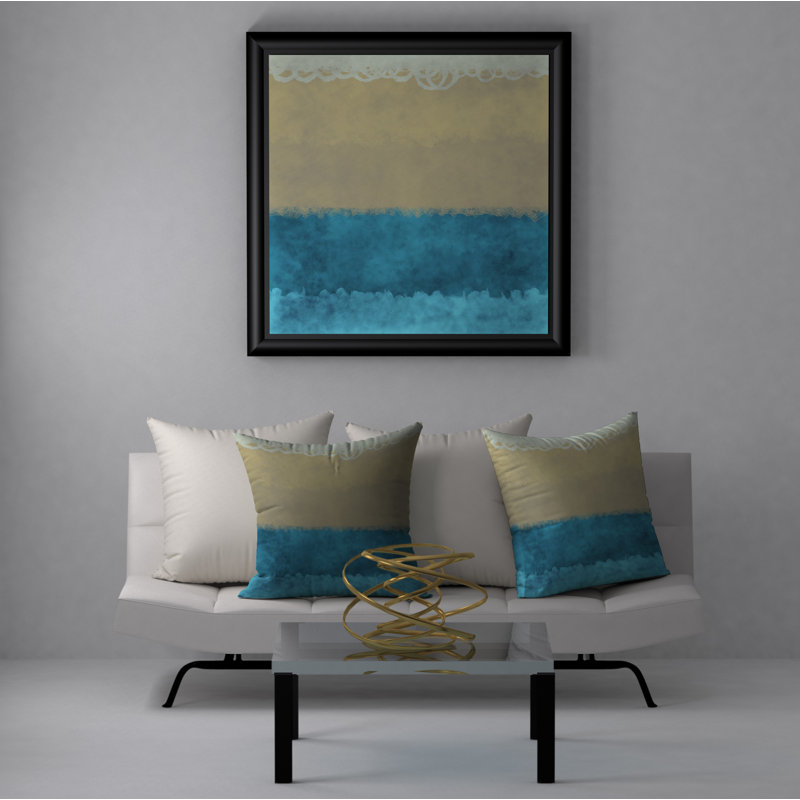 Housse de coussin décorative carrée immaculée et florissante, 24 po x 24 po