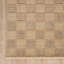 Tapis beige à motif de damier moderne Abani Rugs EVE150A Evelyn-2092441071