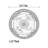 Cherub Sky Ceiling Medallion-102052837