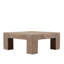 40" Square Ravello Coffee Table Weathered